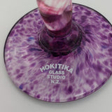 Hokitika Glass Studio - Mottled Purple - Stemmed Aperitif Glass