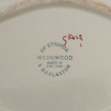 Wedgwood - C5462 Gold and Red Line Rim - Gravy Boat and Underplate