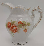 Moritz Zdekauer - Orange Flowers - 18-piece Tea Set - ANTIQUE