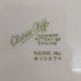 Clarice Cliff - Green and Gold Stripes - Fruit/Dessert Bowl