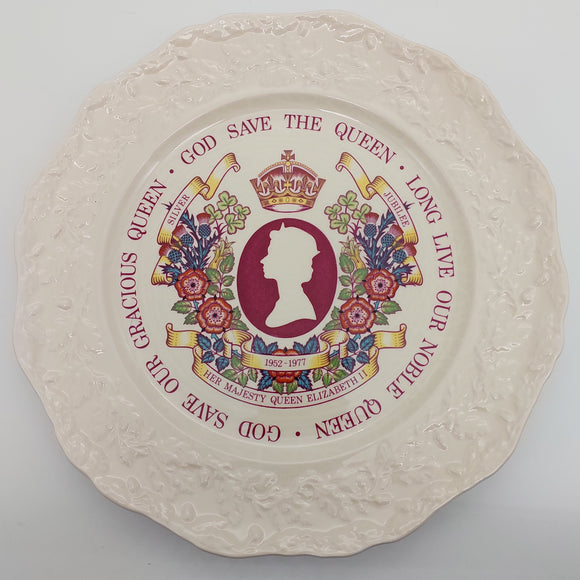 Mason's - Queen Elizabeth II 25 Anniversary - Plate