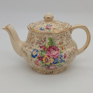Hollinshead & Kirkham - Floral Bouquet, 654 - Teapot
