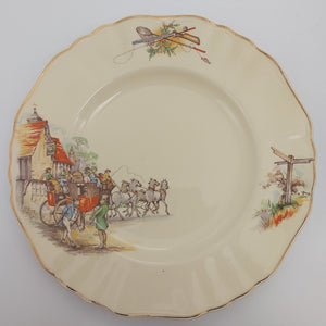 J & G Meakin - Mr Pickwick - Salad Plate