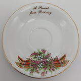 Heather Bone China - "A Present from Rothesay" - Trio