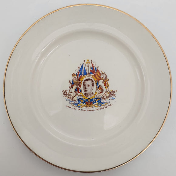 English-made - King Edward VIII Coronation - Side Plate