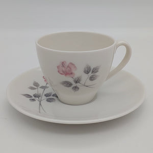 Royal Doulton - TC1011 Pillar Rose - Demitasse Duo