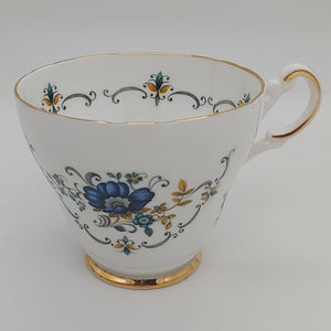 F C Emery - Blue Flowers - Cup