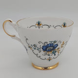 F C Emery - Blue Flowers - Cup