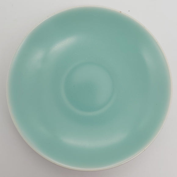 Poole - C57 Ice Green and Seagull - Saucer for Breakfast Cup