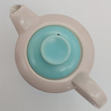 Poole - C96 Ice Green and Mushroom - Small Hot Water Pot