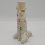 Belleek - Clover - Tree Trunk Vase