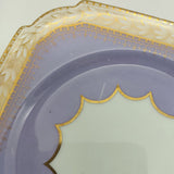 Aynsley - 4170 Purple Band with Gold Patterned Rim - Side Plate