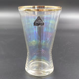 Alpine Glass Water Set - Clear Glass with Shimmering Colours