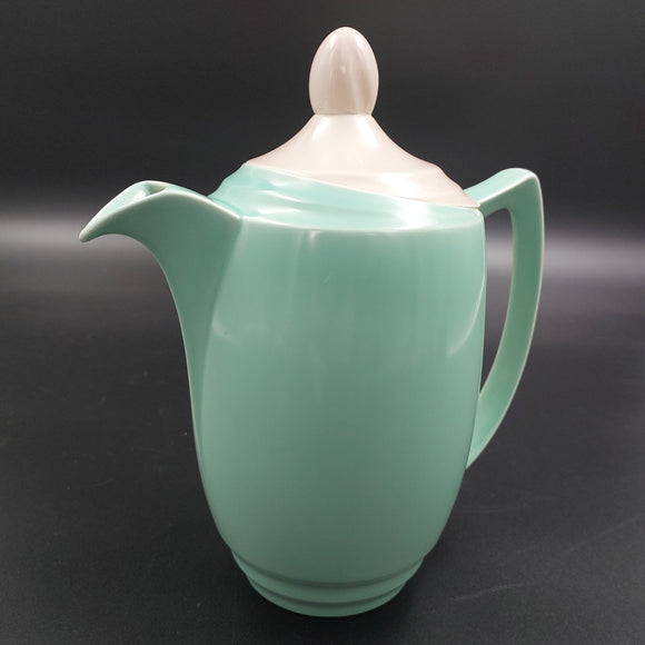 Branksome -  April Green and Mushroom - Coffee/Hot Water Pot, Straight Spout