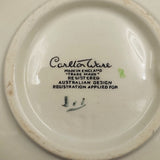 Carlton Ware - Apple Blossom, Green - 1621 Butter/Jam Dish