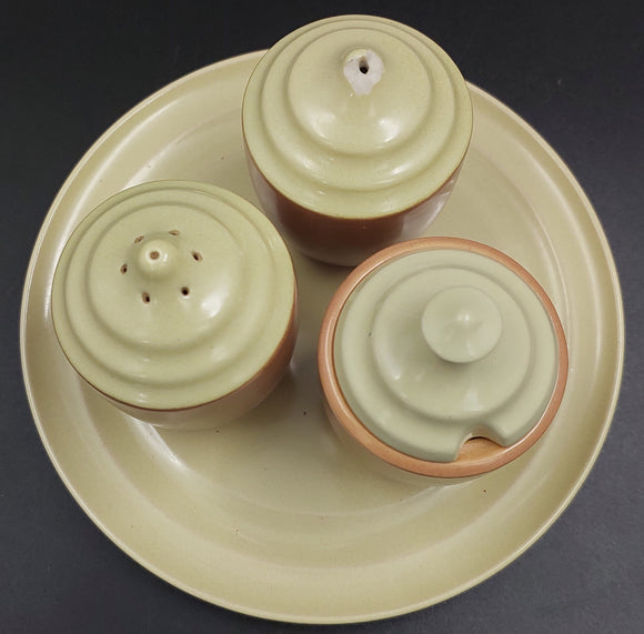 Branksome - Autumn and Barley Straw - Condiment Set on Tray