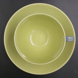 Poole - C102 Lime Yellow and Moonstone Grey - Breakfast Duo