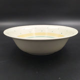 Susie Cooper - Green and Yellow Bands with Green Crosses - Serving Bowl