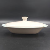 Branksome - Sahara and Artic Blue - Lidded Serving Dish, Oval