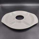 Poole - Dove Grey - Large Hors D'oeuvres Dish