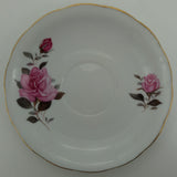 Unknown Chinese Maker - Pink Roses - Saucer