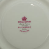 Royal Albert - Friendship Series, Primrose - Saucer