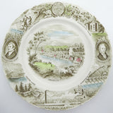 Johnson Brothers - The Oregon Plate - Display Plate made for Meier & Frank Co