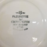 Crown Lynn - D750 Fleurette - Saucer