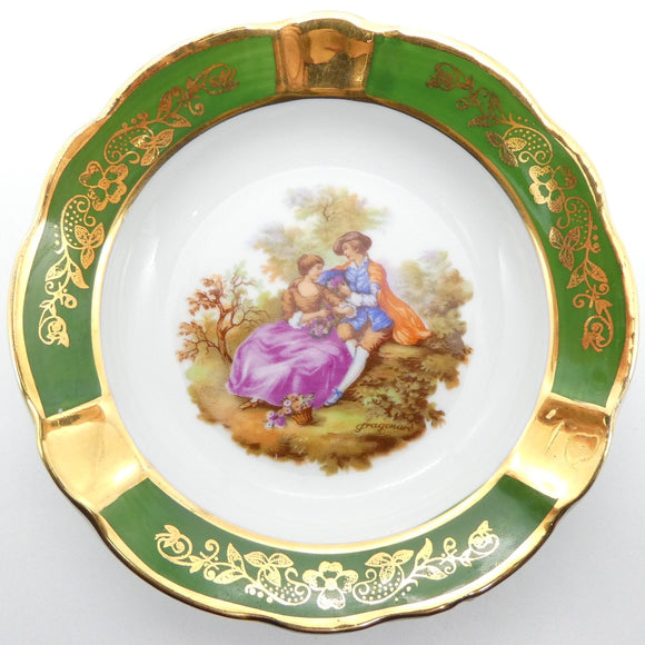 Limoges - Courting Couple - Small Display Plate