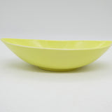 Carlton Ware - Magnolia, Yellow Base - Oval Bowl, Small