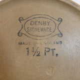 Denby Stoneware - Green and Brown - 1.5 pt Jug