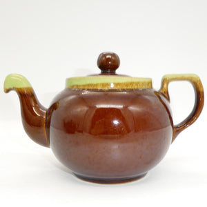 Denby Stoneware - Green and Brown - 1.25 pt Teapot