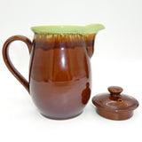 Denby Stoneware - Green and Brown - 2.5 pt Coffee Pot/Hot Water Jug