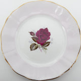 Adderley - Red Roses with Pastel Rim - Side Plate