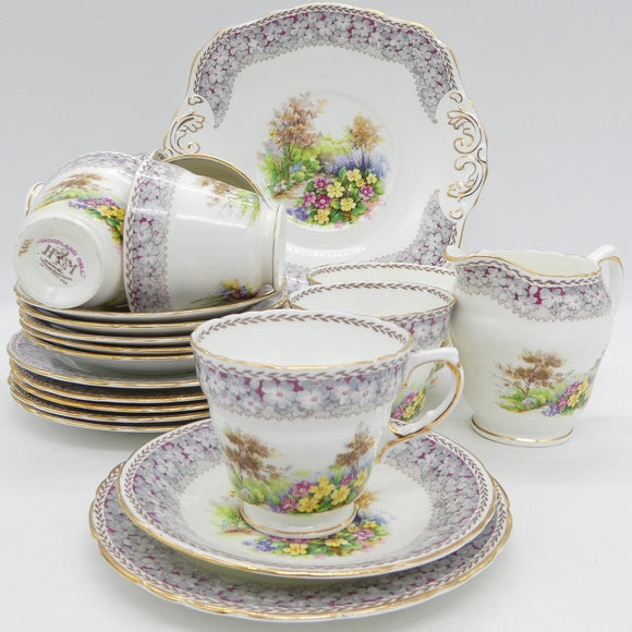 Sutherland - Woodland Dell - 21-piece Tea Set