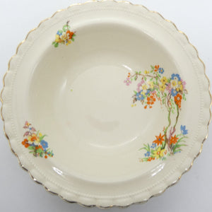 J & G Meakin - Colourful Flower Bush - Bowl