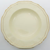 Alfred Meakin - Cream with Thin Gold Band - Bowl