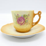 Unmarked Vintage - Blushware - Demitasse Duo