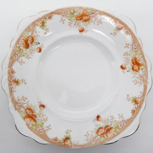 Melba - Floral Border - Cake Plate