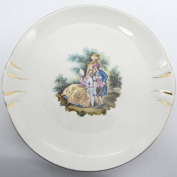 Crown Lynn - Courting Couple - Cake Plate