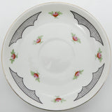 Grimwades Atlas China - Red Roses with Black Border - Duo