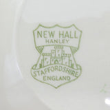 New Hall - Floral Sprays with Green Border, Pattern 1274 - Saucer for Soup Bowl
