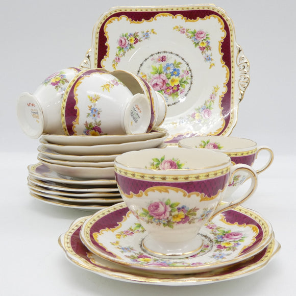 Foley - Windsor - 19-piece Tea Set