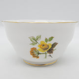 Queen Anne - Orange and Yellow Roses - Sugar Bowl