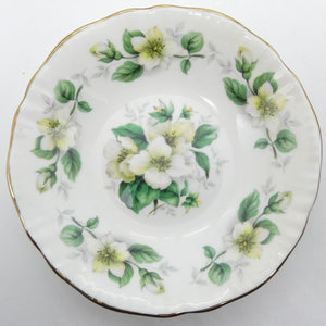 Elizabethan - White Flowers - Small Bowl