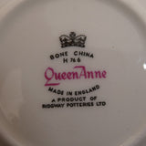 Queen Anne - Pink Roses - Saucer