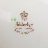 Adderley - Hand-painted Flowers - Saucer