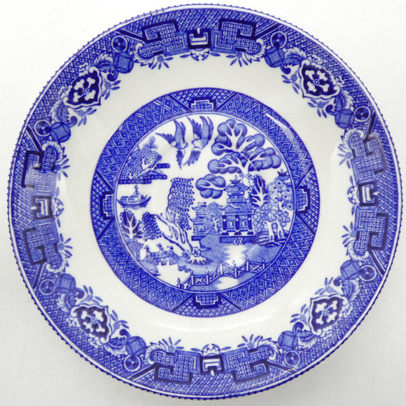 North Staffordshire Pottery Co - Blue Willow - Saucer