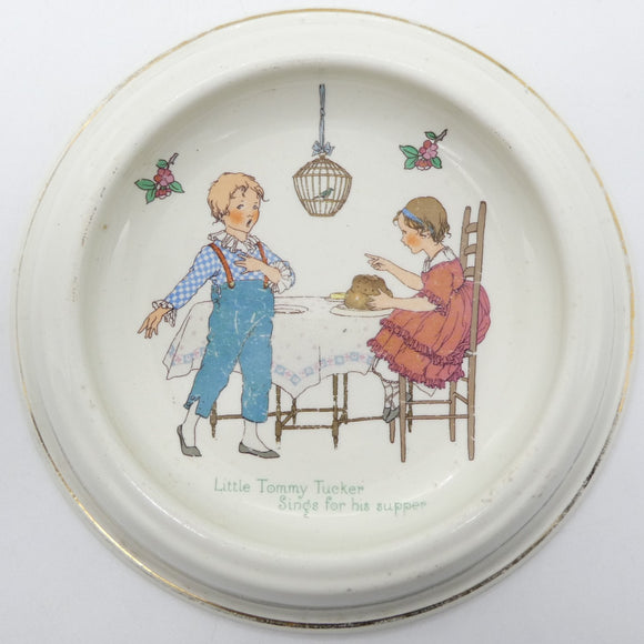 Royal Doulton - Little Tommy Tucker Sings for His Supper - Baby's Bowl