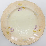 Redfern & Drake - 1785 Blushware with Colourful Flowers - Trio - ANTIQUE